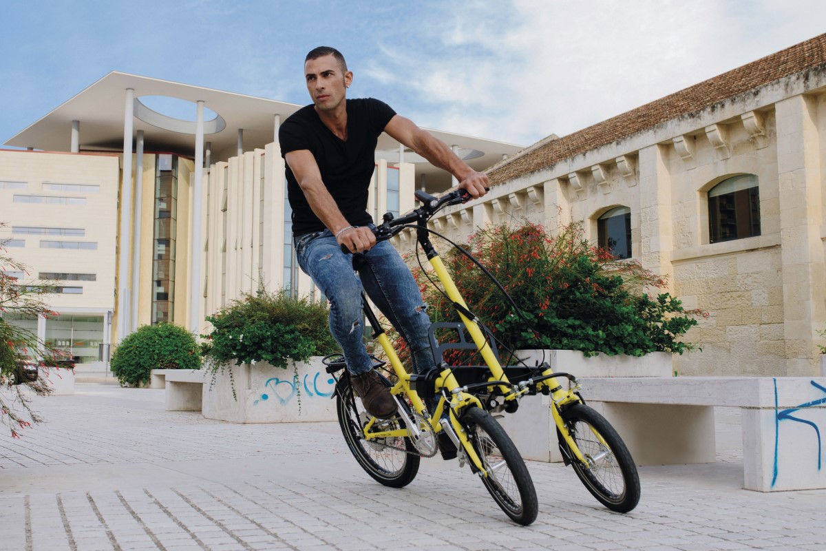 Urban E-Bike mit drei Rädern
