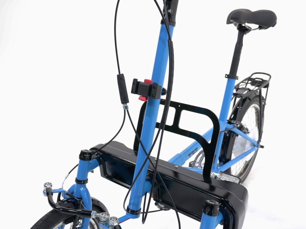 Mini cargo tilting e-bike