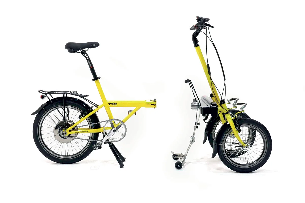 TW Skatebike – Vélo Trois Roues Noir Et Jaune, Années 80, Très Bon état
